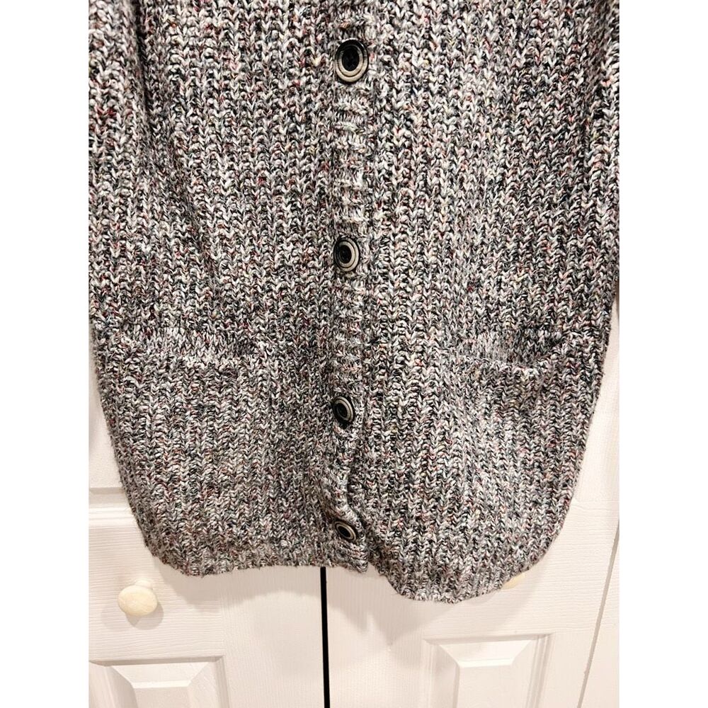 Cabi Embrace Cardigan Gray Fleck Size S - Picture 4 of 9